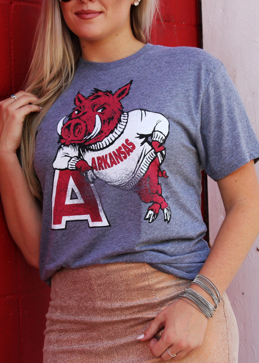 Hog Leaning on 'A' Tee Triblend