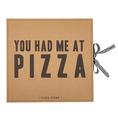 Pizza Stone Cardboard Book Set