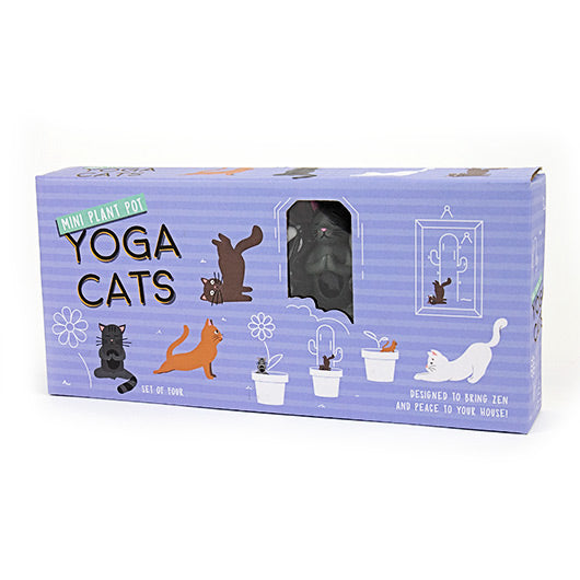 Plant Pot Yoga Cat Markers